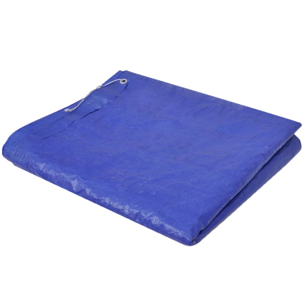 Couverture de piscine vidaxl rectangulaire 90 g m² 400x207 cm PE