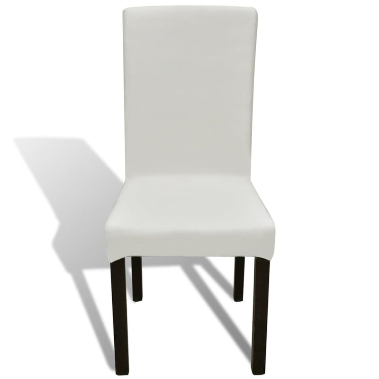 Vidaxl 6 STED Couverte Crème Stretch Stretch - Color