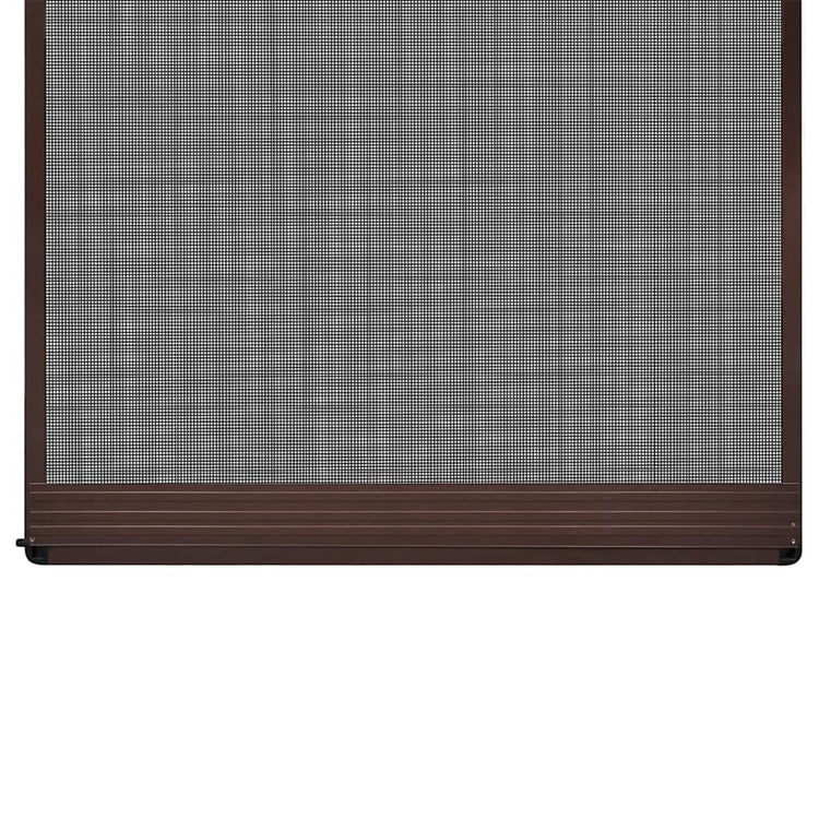 Vidaxl Porte d'écran avec charnières marron 120 x 240 cm