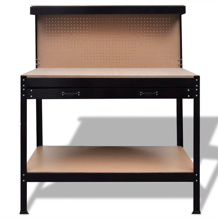 Vidaxl Workbench avec carte de suspension et tiroir