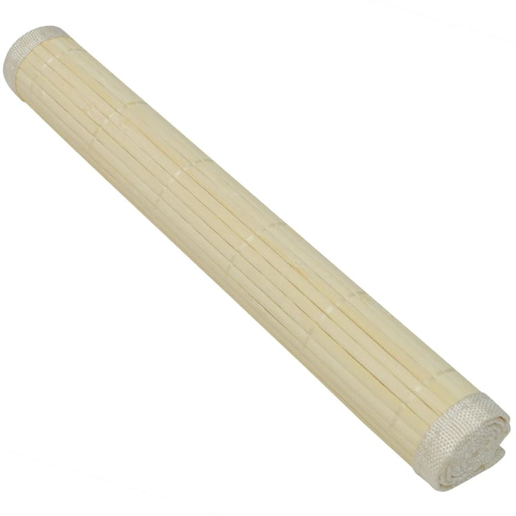 Vidaxl 6 Placemats Bamboo 30 x 45 cm bien sûr