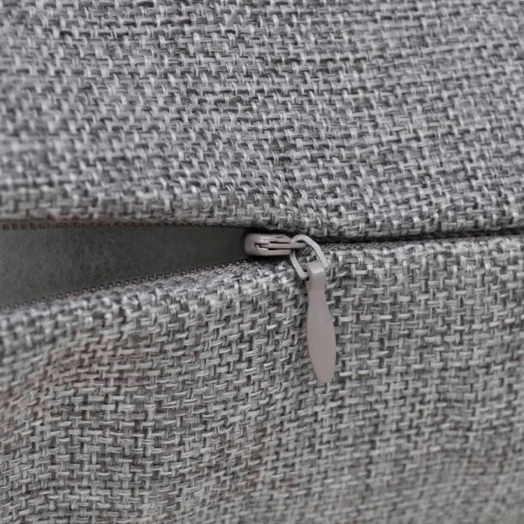 Coussin vidaxl couvre le linge look 40 x 40 cm anthracite 4 pièces