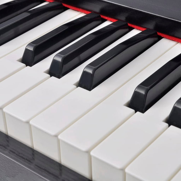 Vidaxl Piano numérique avec pédales 88 touches noires