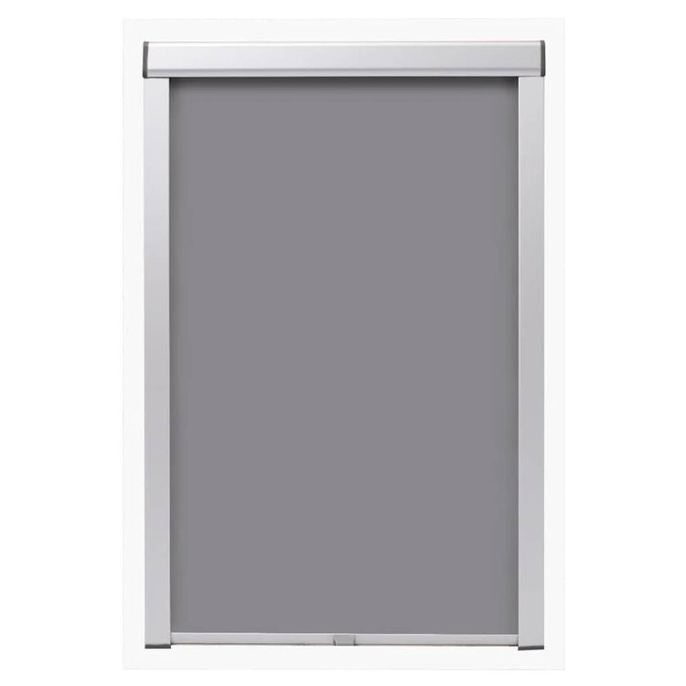 Vidaxl rouleau aveugle accablant gris p08 408