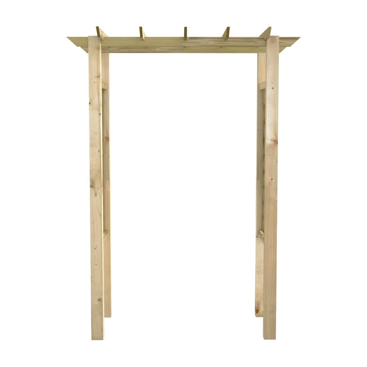 Vidaxl Rozenbog 150x60x204 cm Bois imprégné