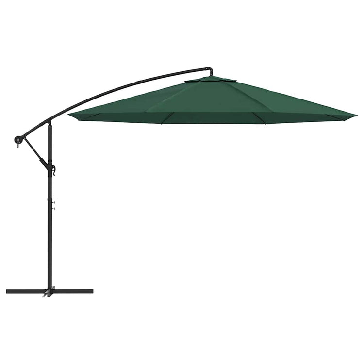 Vidaxl Parasol flottant 3,5 m vert