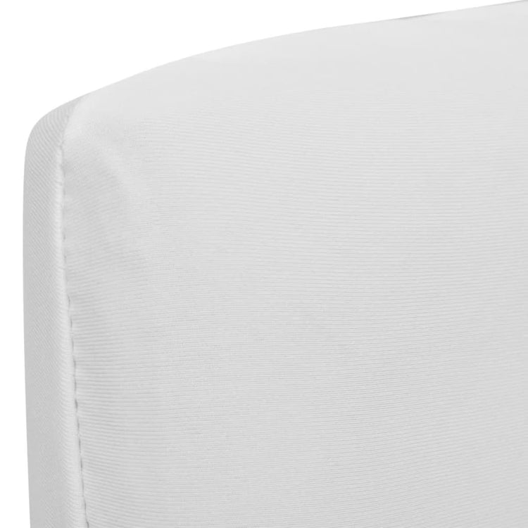Vidaxl Seat Covers 4 St Stretch White droit
