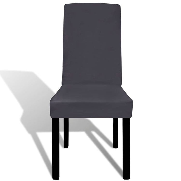 Vidaxl Seat Covers 4 ST stret Strak Anthracite -Colored