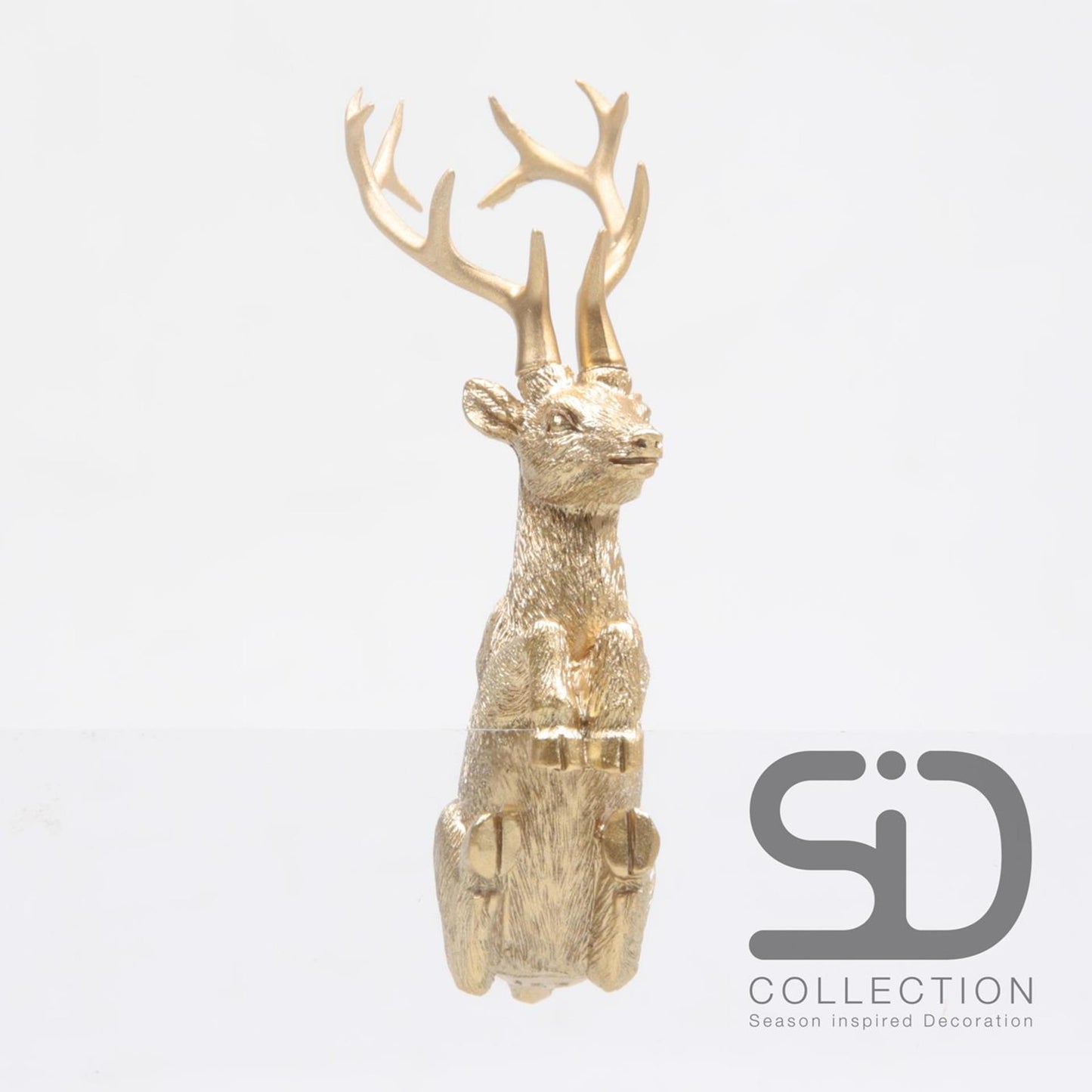 Cintre de pot de décoration inspiré de la saison cerf doré 7cm