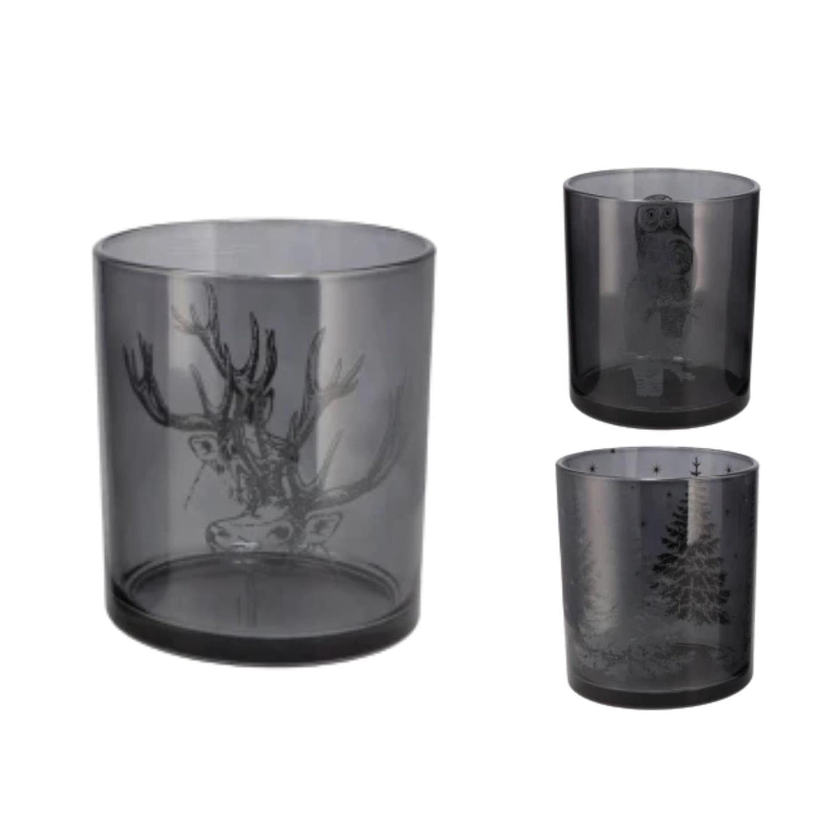 Photophore jolly verre 7x7x8cm