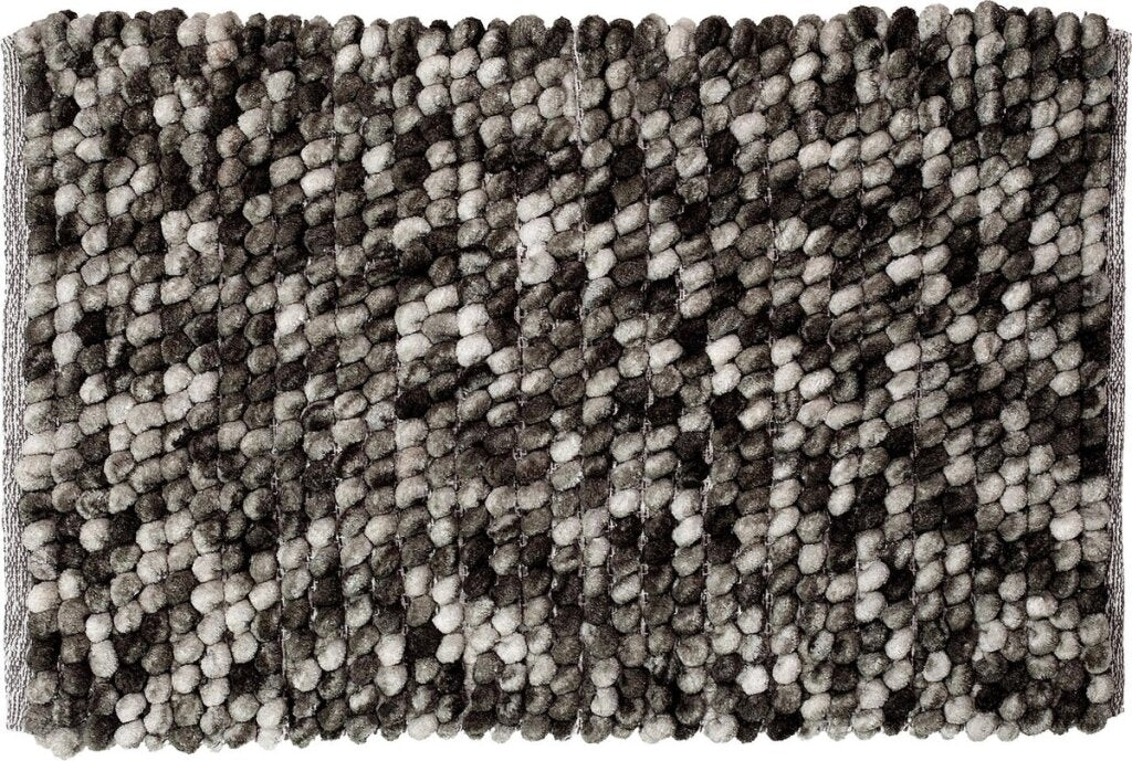 SEALSKIN SEALSKIN Vintage Bathmat 50x80cm Polyester gris foncé