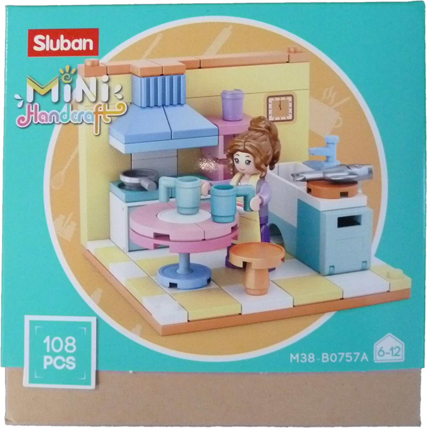 Mini cuisine artisanale Sluban 108pc