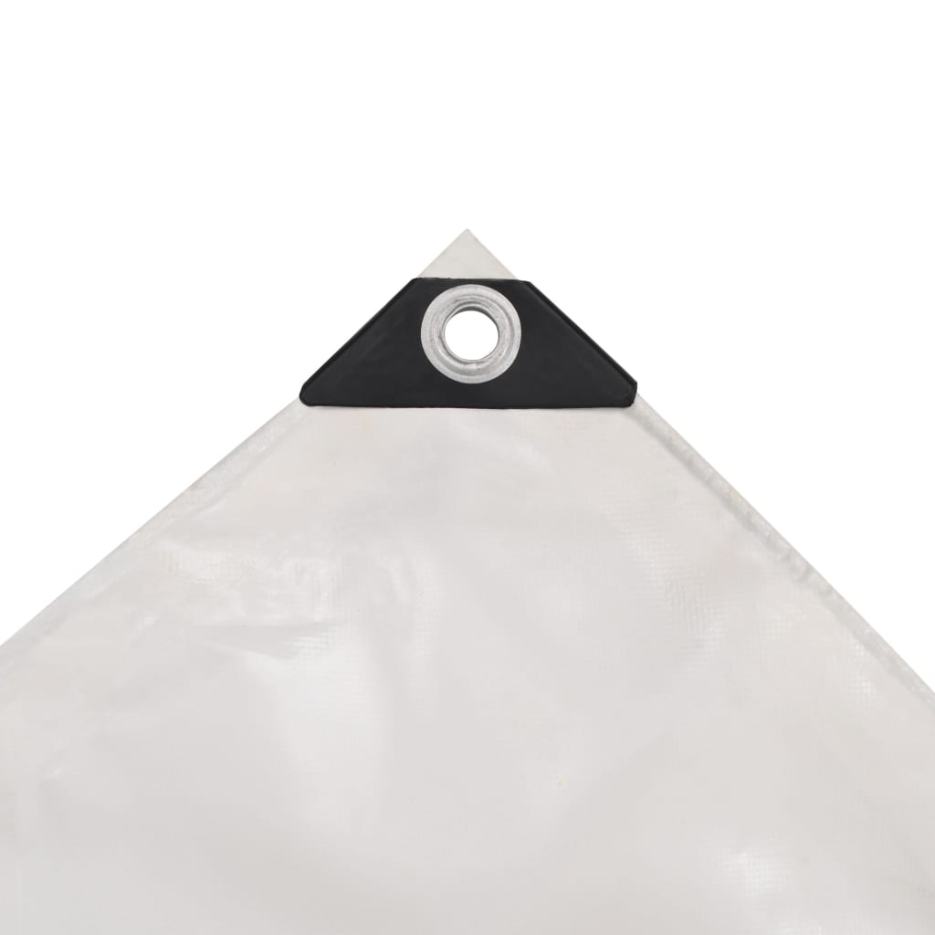 Dispositif Vidaxl 650 g m² 3,5x5 m blanc