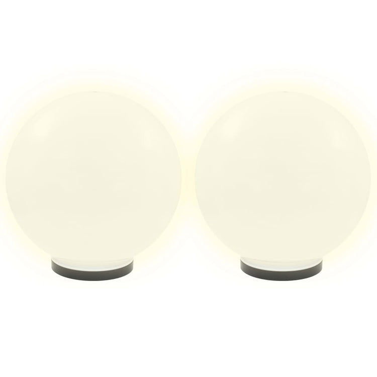 Lampes de bulbe LED vidaxl 4 pcs round 40 cm pmma
