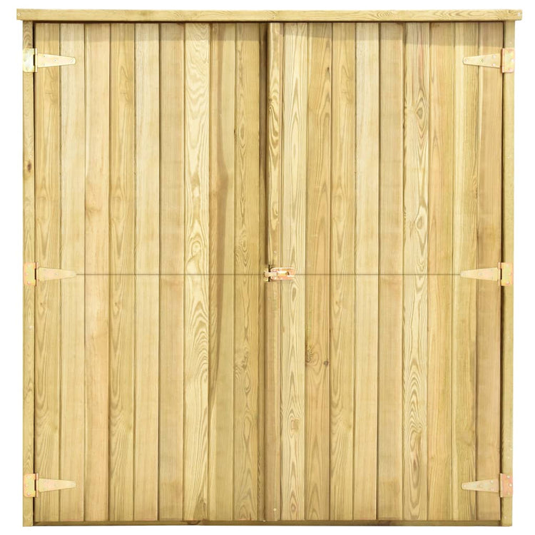 Vidaxl hangar de jardin 163x50x171 cm