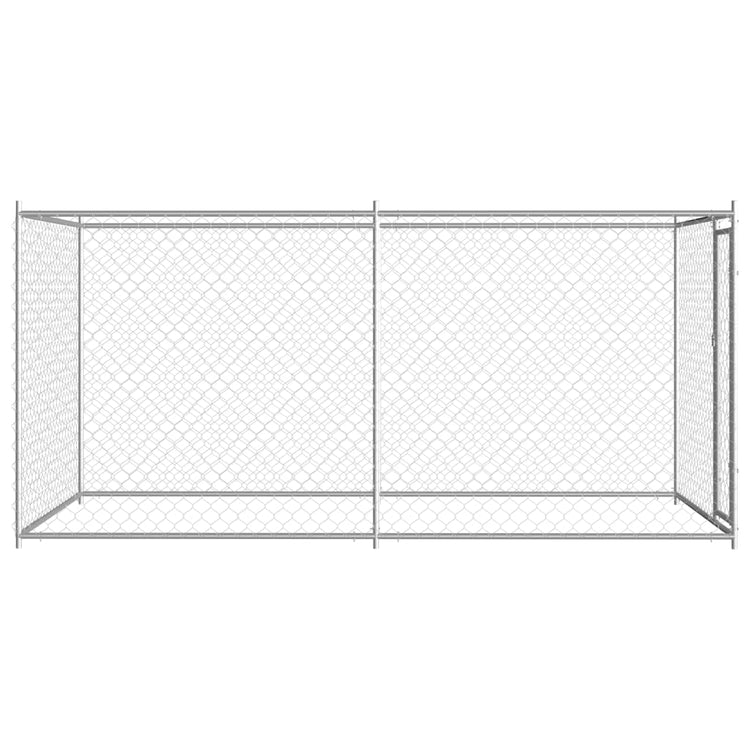 Vidaxl CHIn de chien pour l'extérieur 382x192x185 cm