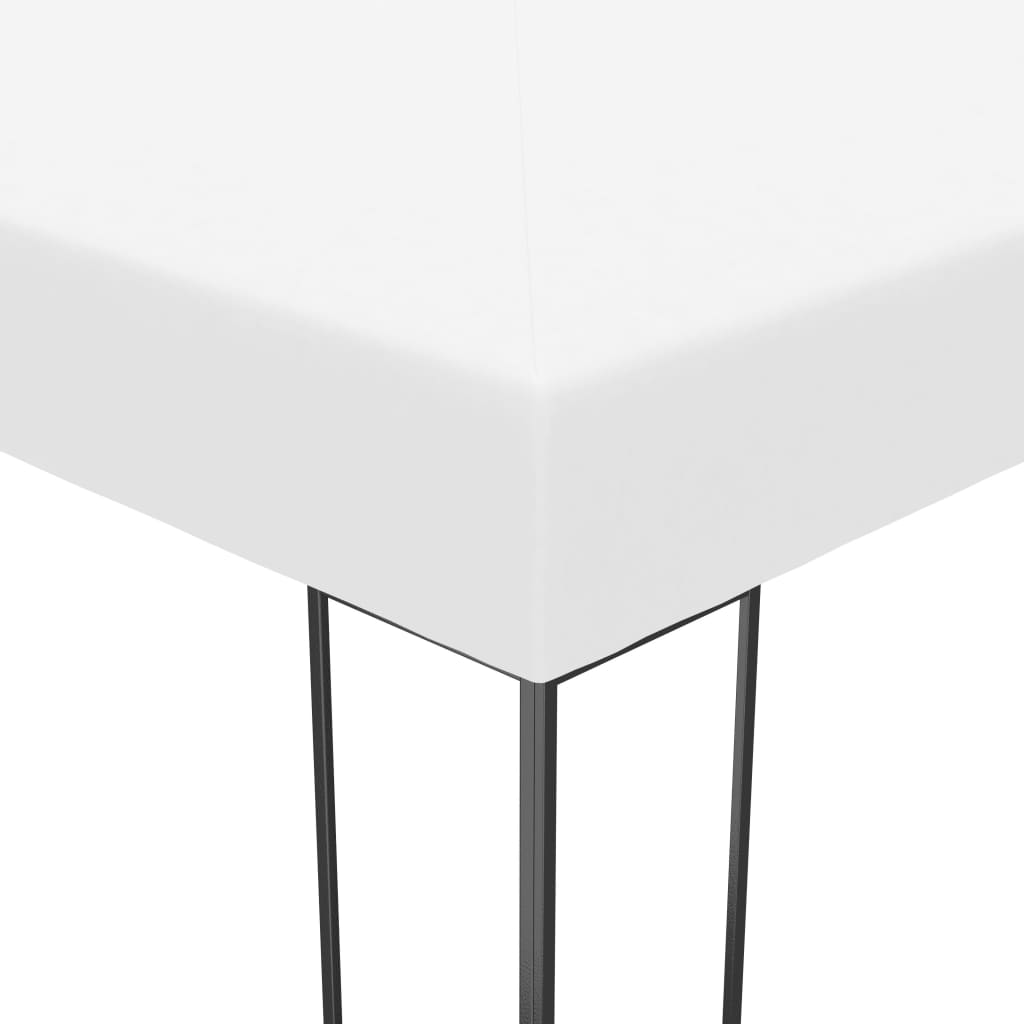 Vidaxl Garden Pavilion 3x3 m blanc