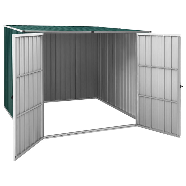 Vidaxl jardin hangar 195x198x159 cm galvanisé en acier vert