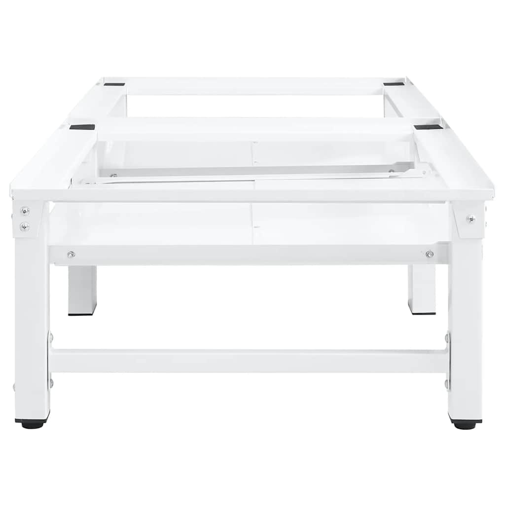 Vidaxl Washing Machinery sèche-linge avec étagères extensibles blancs