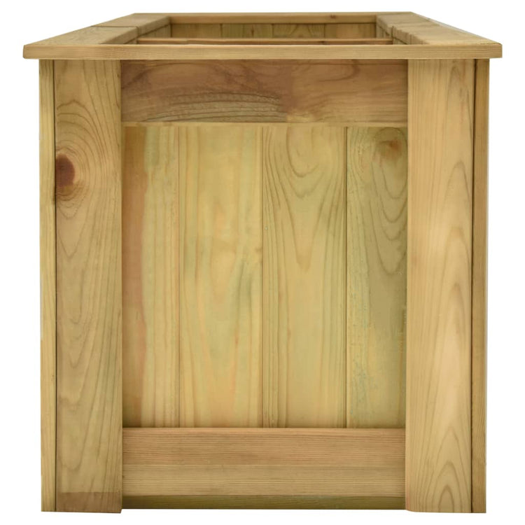 Planteur Vidaxl élevé 196x50x50 cm Pine imprégnée