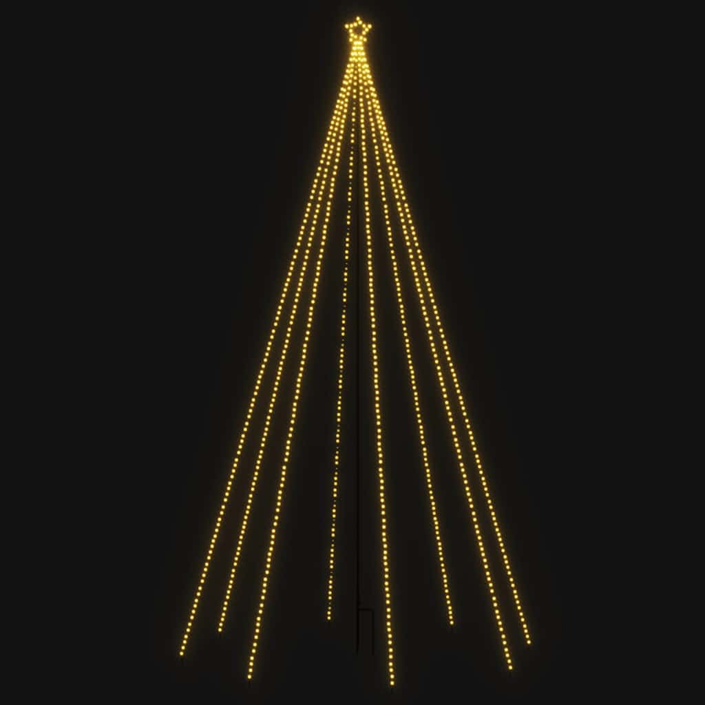 Vidaxl Christmas Tree Lighting Waterfall à l'intérieur de 400 LED 2,5 m