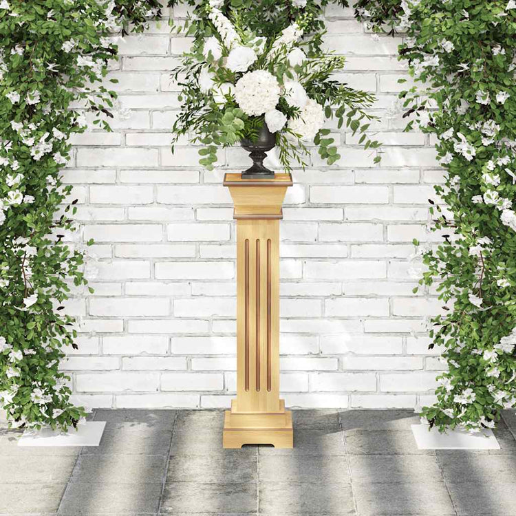 Vidaxl Standard Standard Classic Column Square 17x17x66 cm MDF Wood