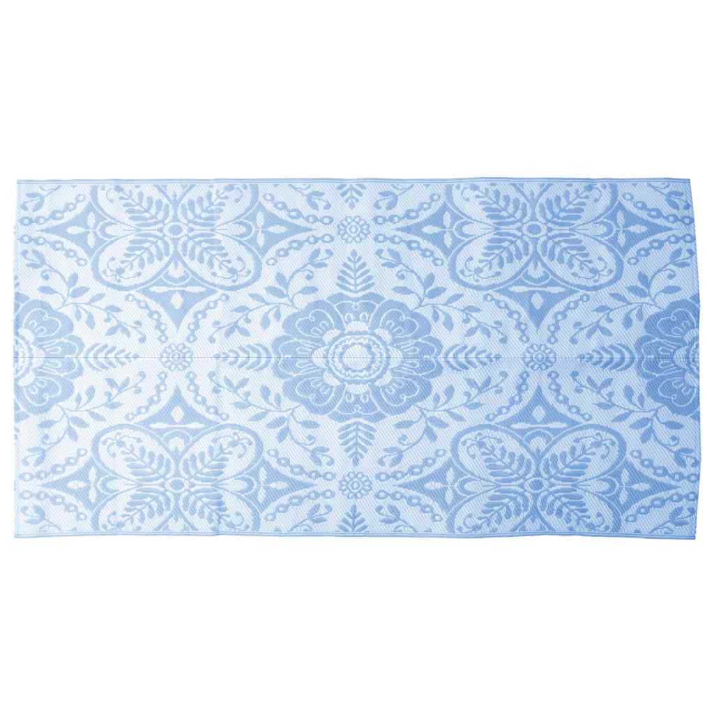 Vidaxl Droit extérieur 160x230 cm pp bébé bleu