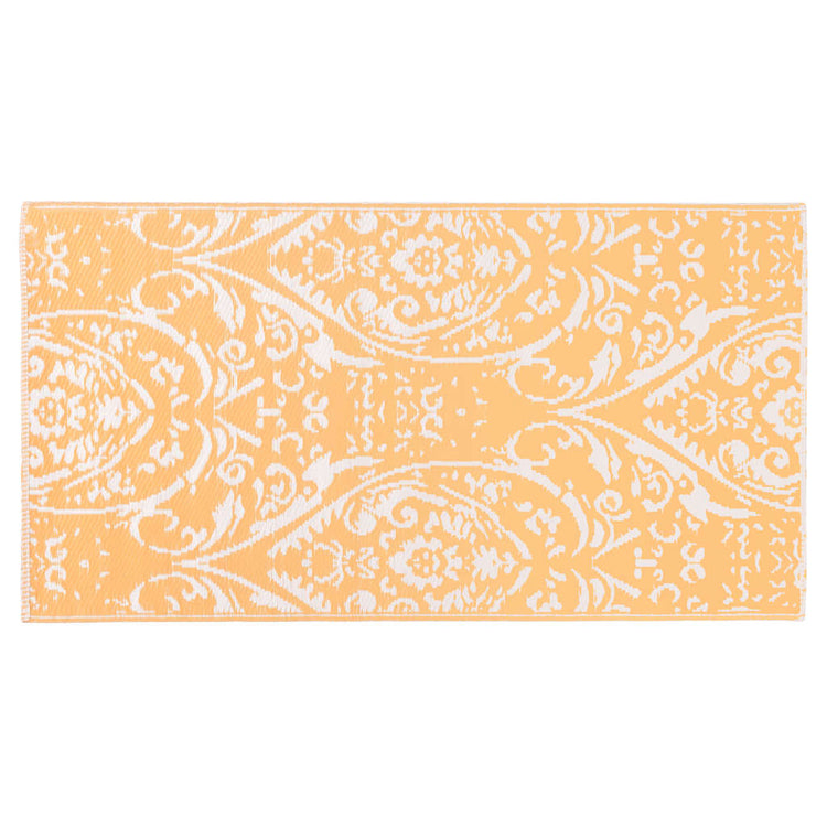 Vidaxl Robe extérieure 160x230 cm pp orange et blanc