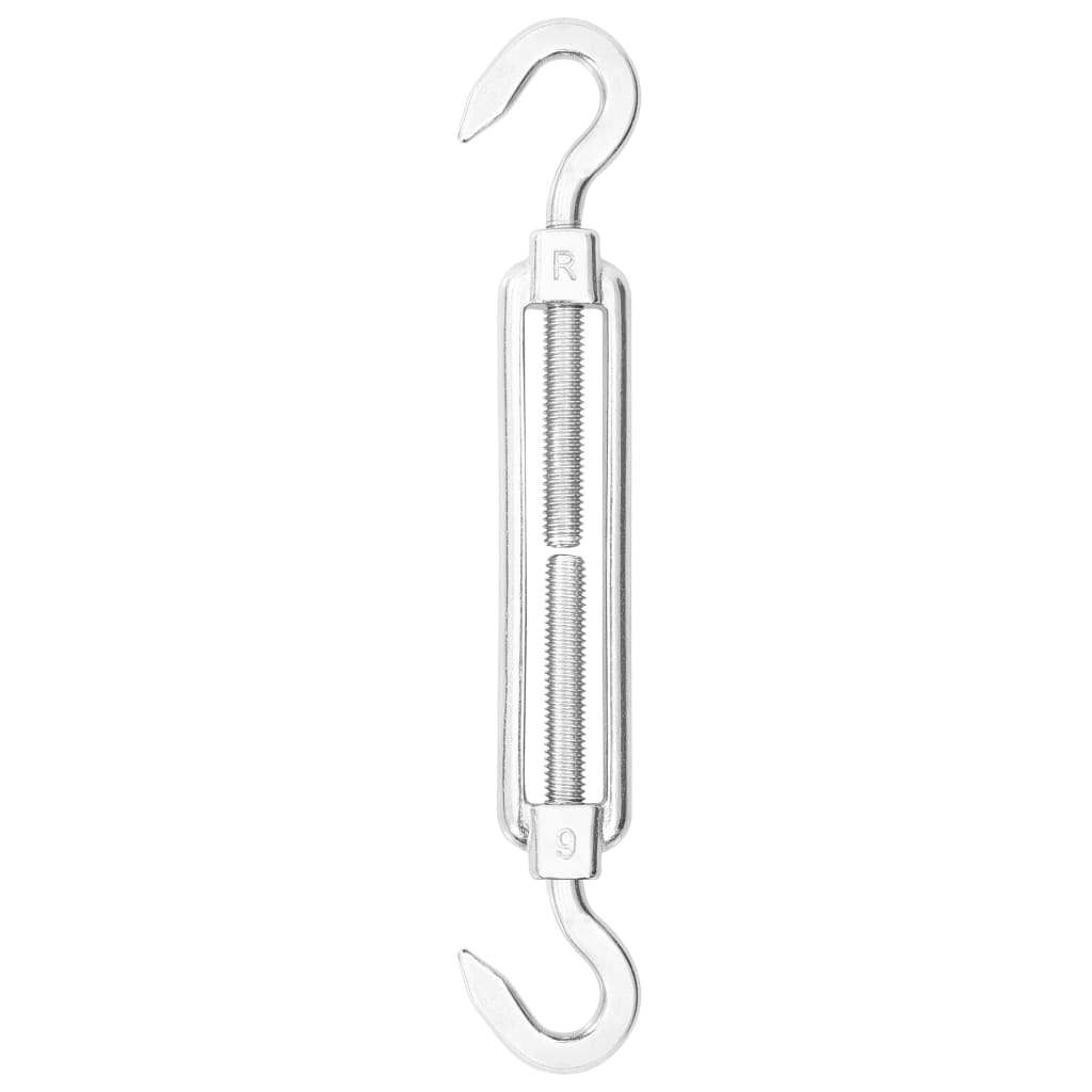 Accessoires auvent Vidaxl 12 pièces Set en acier inoxydable
