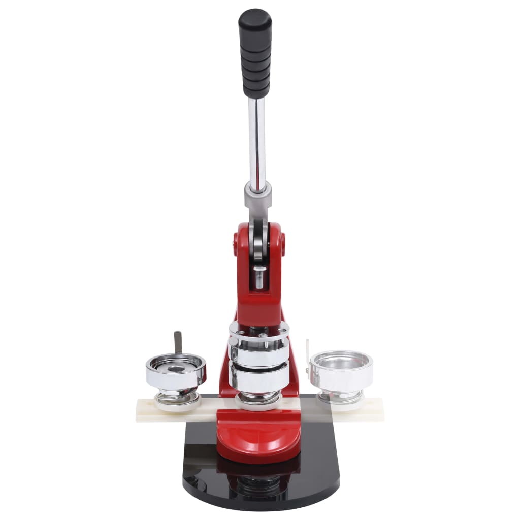 Machine de bouton Vidaxl avec 500 pièces de bouton PC 25 mm