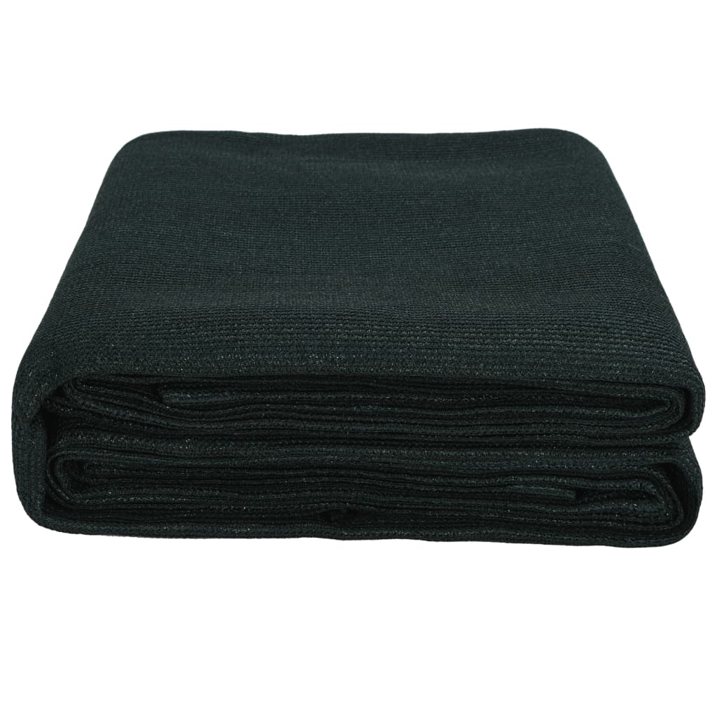Vidaxl Tent Carpet 400x400 cm HDPE Donkergroen