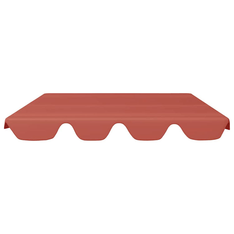 Vidaxl Slip de remplacement pour le banc de swing 150 130x105 70cm en terre cuite