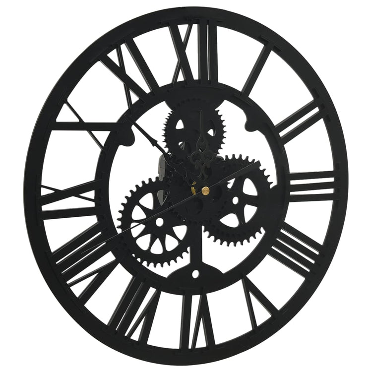 Horloge murale vidaxl 30 cm noire acrylique
