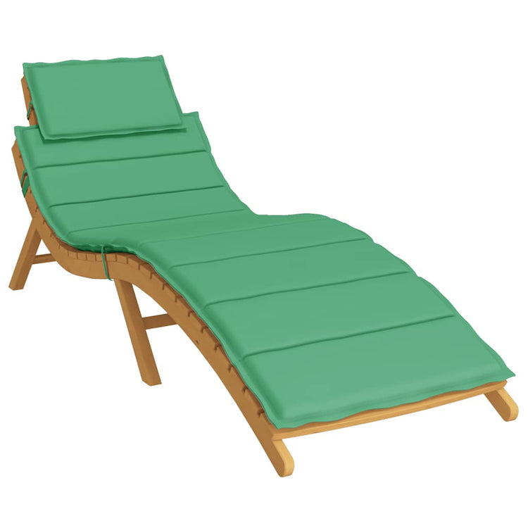 Vidaxl Lounge Cushion 186x58x3 cm Oxford tissu vert