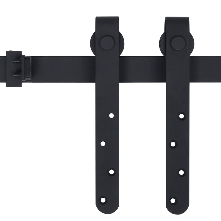 Ensemble de suspension Vidaxl pour une mini-porte en acier au carbone 152 cm