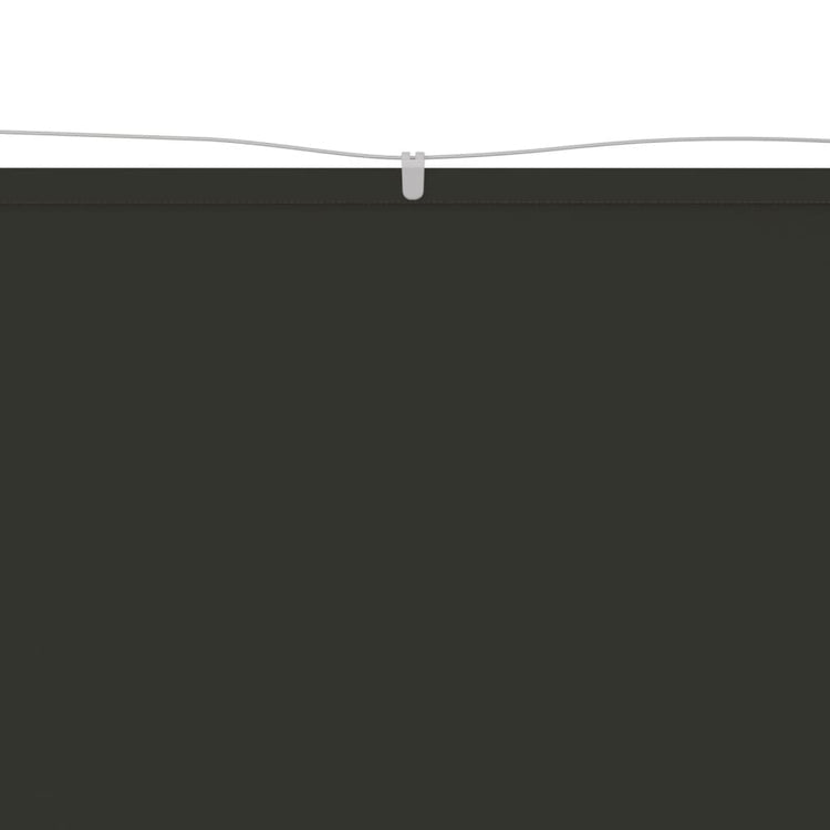 Vidaxl Luifel Vertical 100x420 cm Oxford Fabric Anthracite -Colored