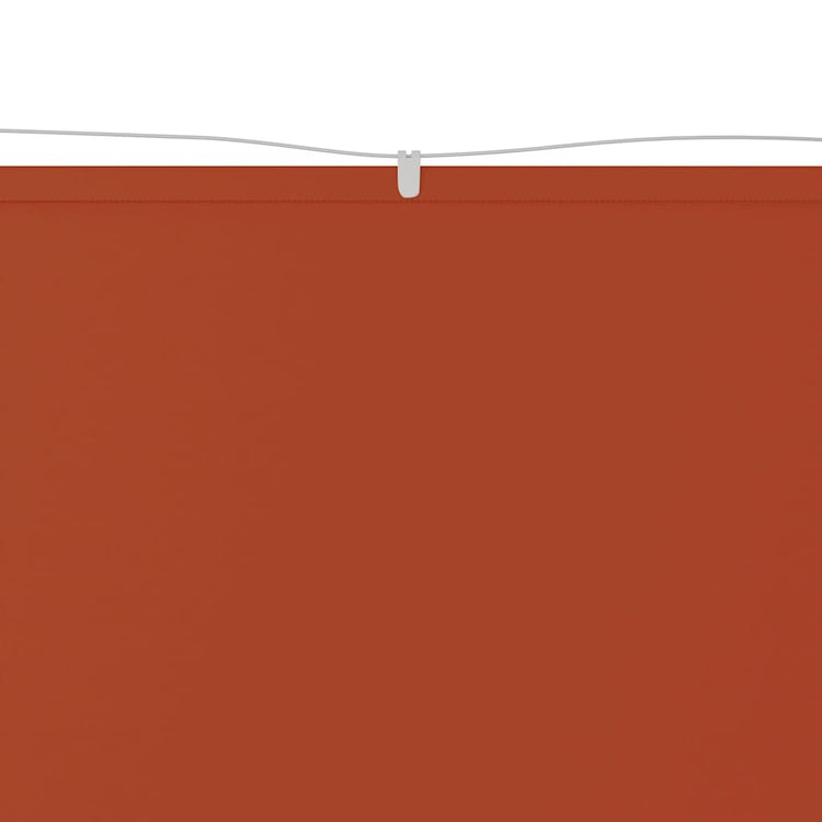 Vidaxl Luifel Vertical 60x1000 cm Oxford tissu terre-terre -colored