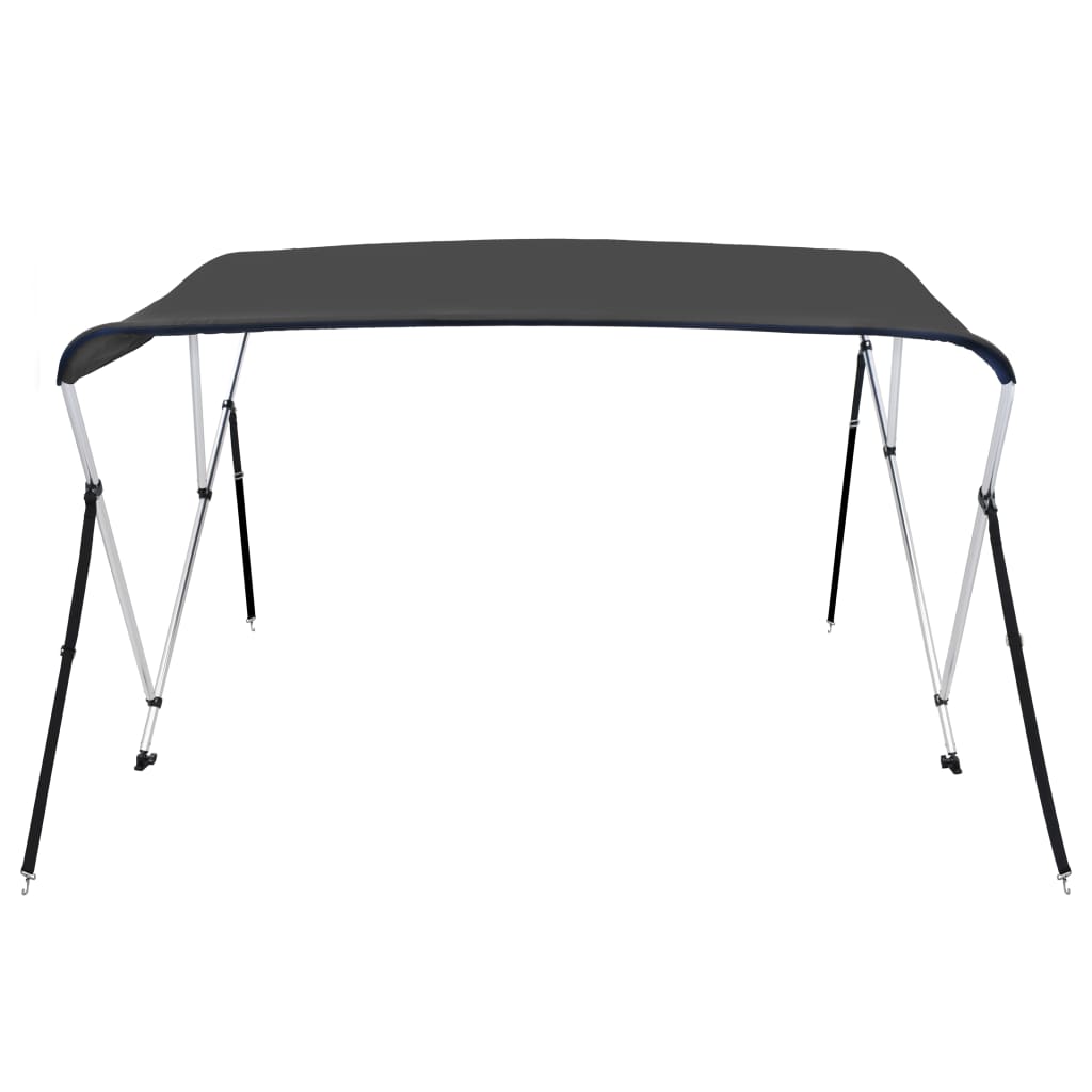 Vidaxl biminitop 3-boogs 183x196x137 cm de couleur anthracite