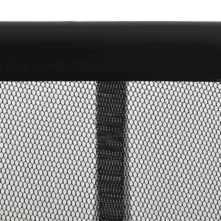 Vidaxl Fly rideau de 100x220 cm en polyester noir
