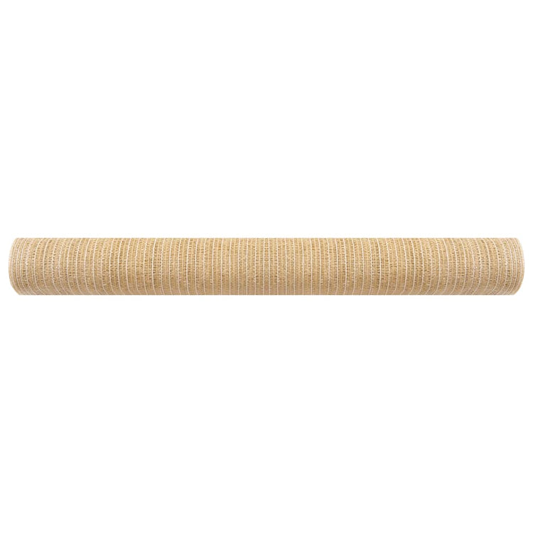 VidaXL filet d'intimité 195 g m² 2x25 m PEHD beige