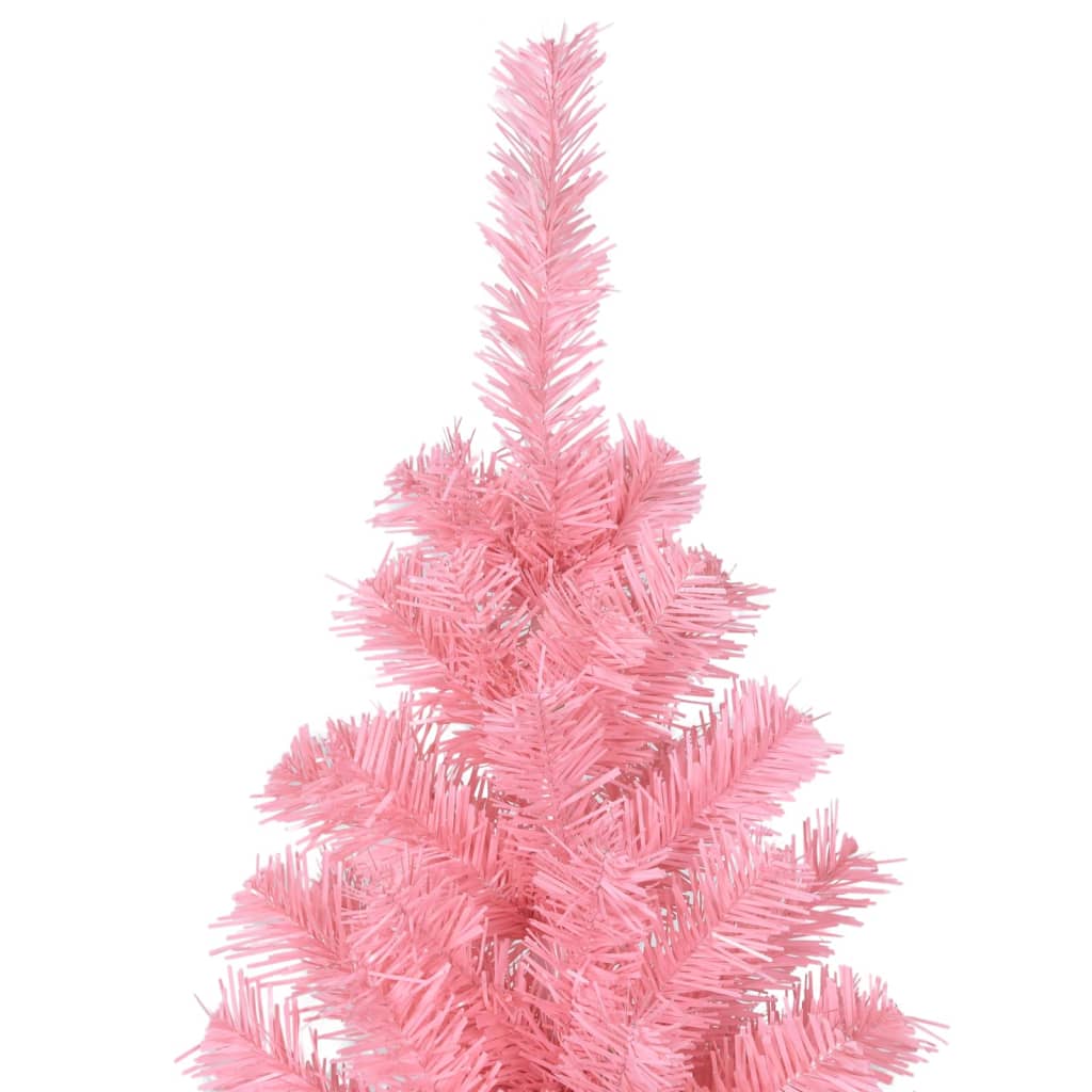 Vidaxl Kunstkerstboom avec un rose PVC standard de 240 cm
