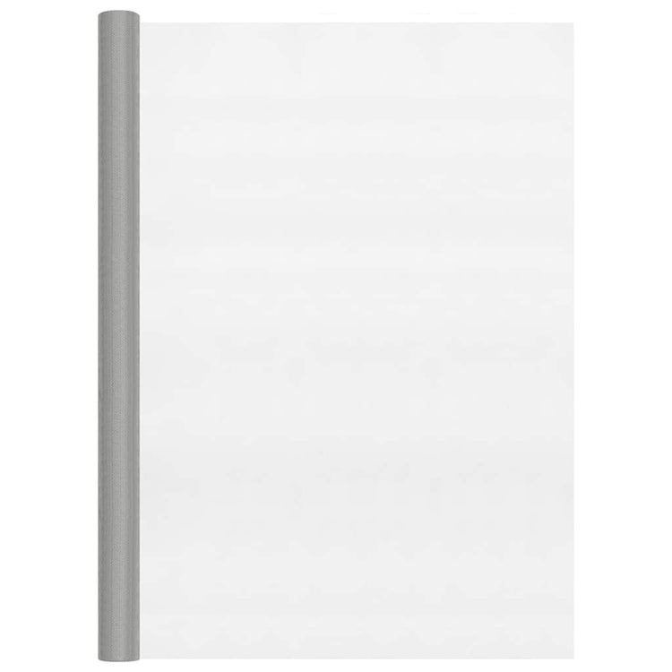 Vidaxl Mesh 112x1000 cm en acier inoxydable en argent coloré