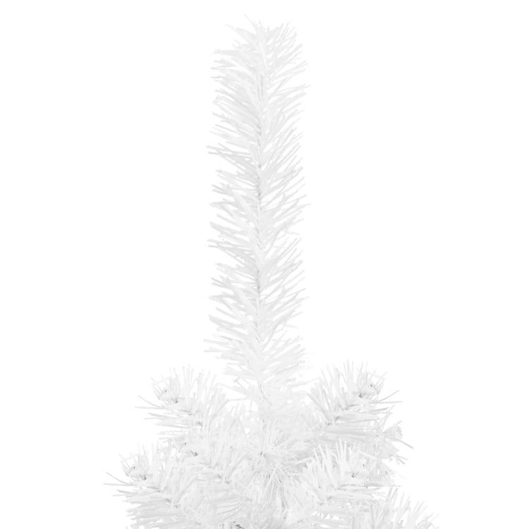 Vidaxl Christmas Trear étroit 210 cm blanc