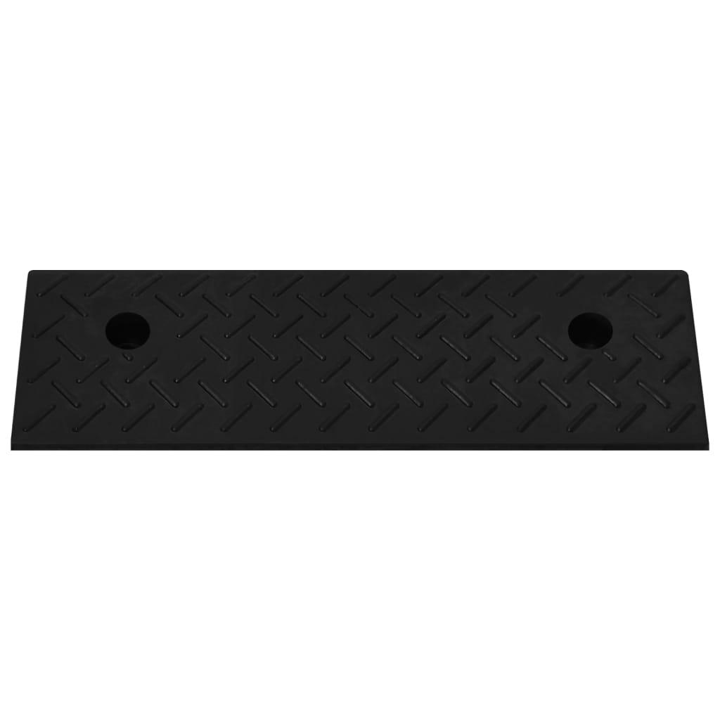 Vidaxl Ramps 2 PCS 50x17.5x5 cm Rubber