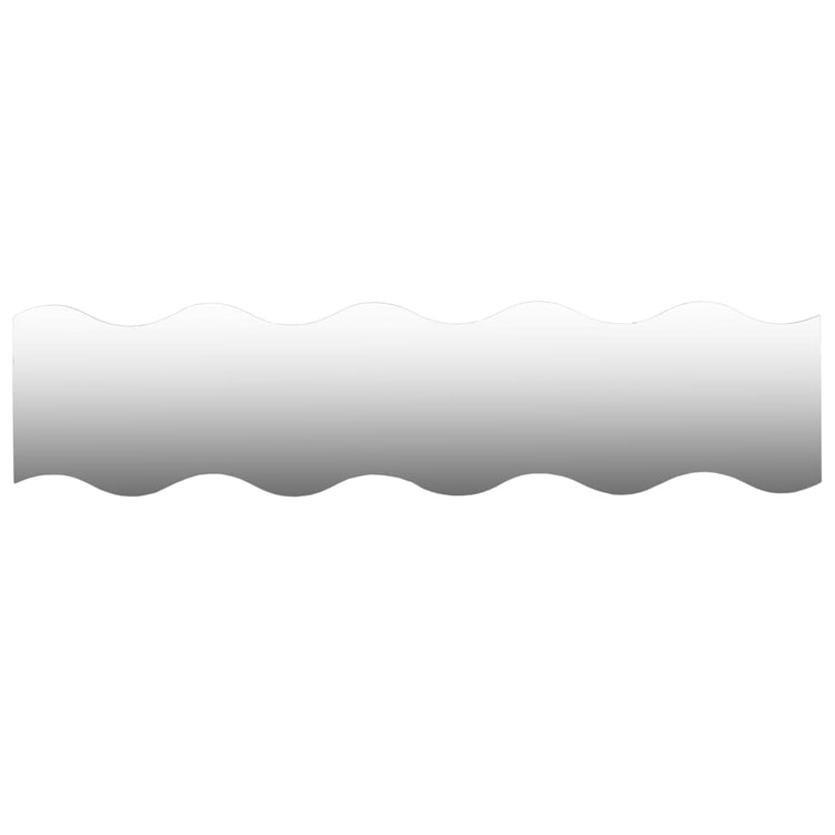 Miroirs muraux vidaxl golf-en forme de verre 4 ST 100x23 cm