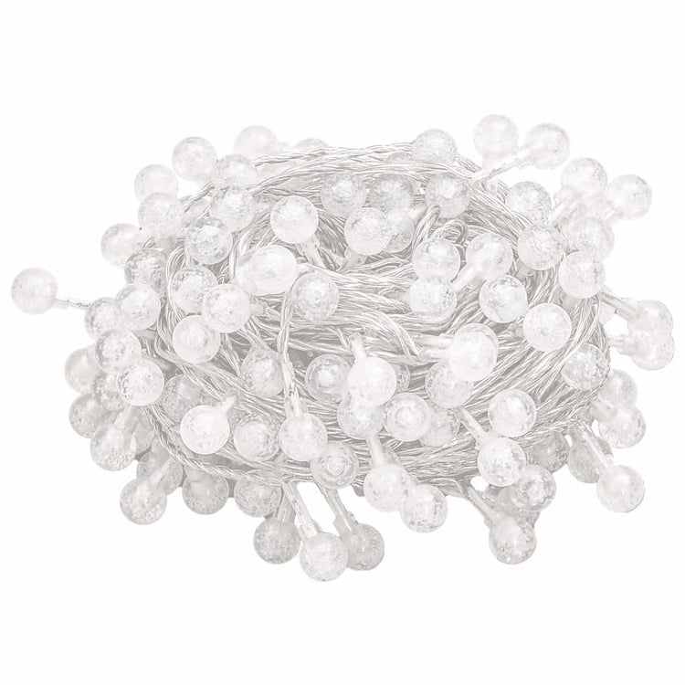 Cordon lumineux vidaxl avec 400 LED 8 fonctions Cold White 40 m