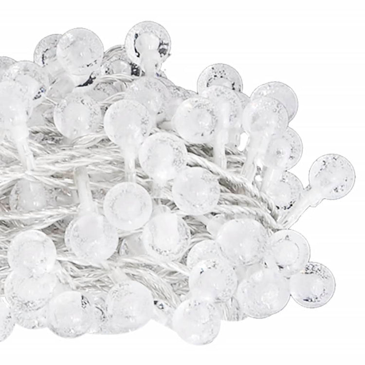 Cordon lumineux vidaxl avec 400 LED 8 fonctions bleu 40 m