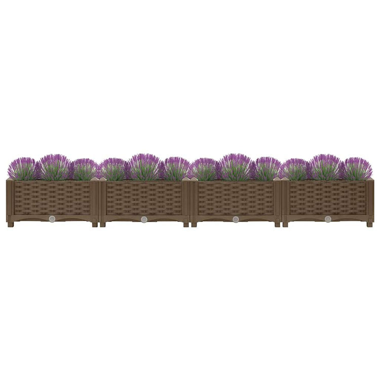 Vidaxl Planter élevé 160x40x23 cm en polypropylène