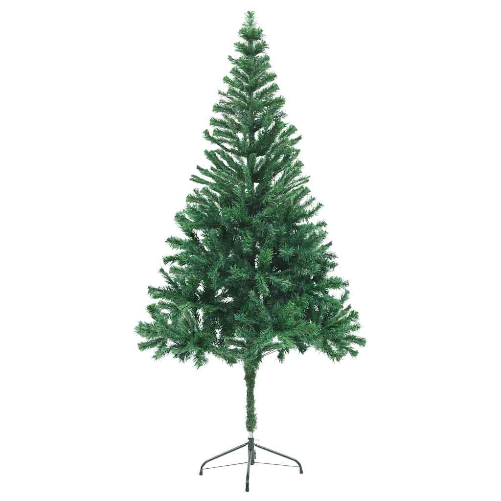 Vidaxl kunstkerstboom avec éclairage et balles de Noël 546 branches 180 cm