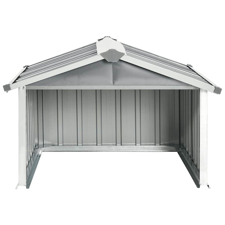Couverture Vidaxl pour la tondeuse à gazon robotique 92x97x63 cm Gray en acier